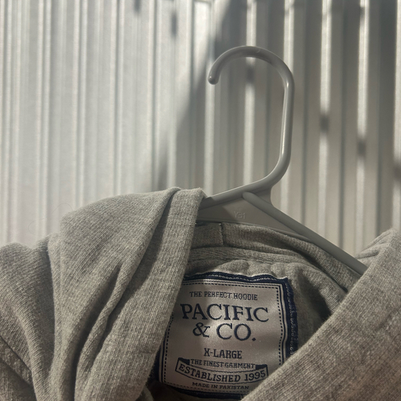 Pacific & Co. Myrtle Beach X Large Black Hooded Unisex Sweatshirt - Picture 3 of 3